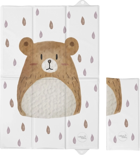 Ceba Baby reis-verschoonmat Basic bear buddy 60 × 40 cm