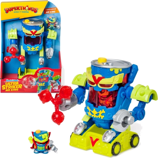 SuperThings Ultra Striker Mr King robot met figuurtje