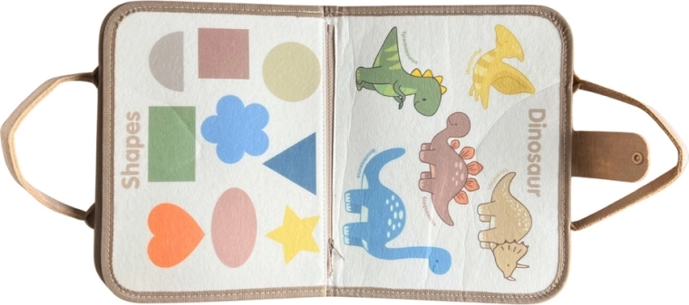 Leren met een dinosaurusmotief