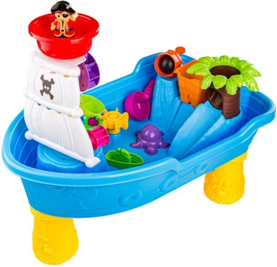Piratenschip vol speelelementen
