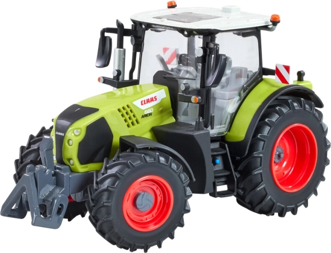 Getrouwe details van de Claas Arion-tractor