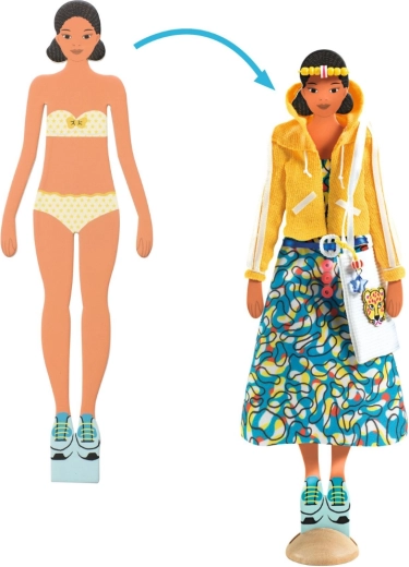 Verwisselbare kleding en accessoires