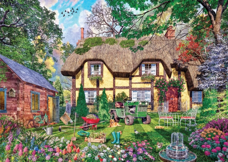 Falcon puzzel Huisje van de beheerder 1000 stukjes