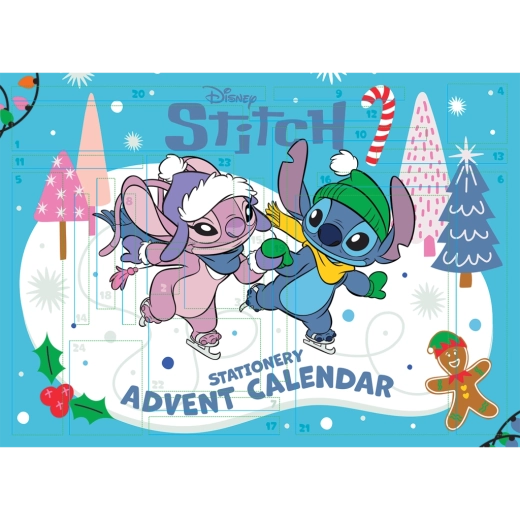 Adventskalender Lilo en Stitch – kantoorartikelen