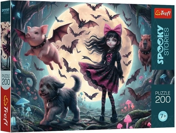 Trefl puzzel Spooky Stories – Księżycowe historie 200 stukjes