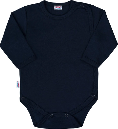 Babyromper met drukknoopsluiting over de volledige lengte New Baby Classic II donkerblauw