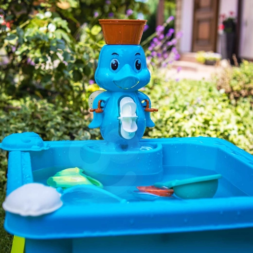 Eendje met watervaleffect