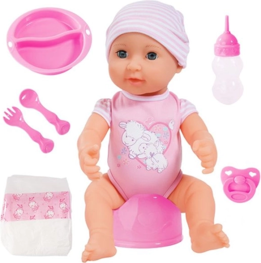Bayer babypop Piccolina Newborn 40 cm met accessoires