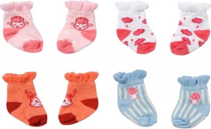 Sokken voor Baby Annabell-pop 43 cm - 2 paar