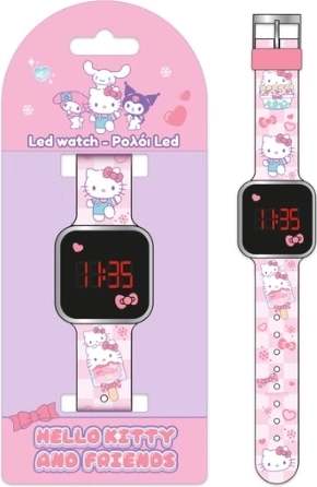 Digitale LED-kinderhorloge Hello Kitty