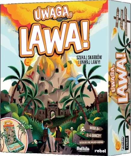Uwaga, lawa! – familiespel