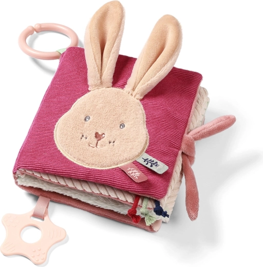 Sensorisch stoffen boekje BABYONO Rabbit Karo, 0m+