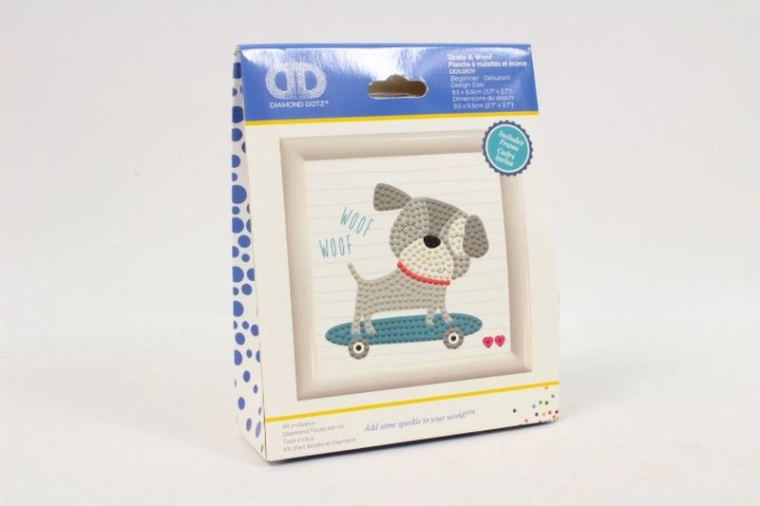 Diamond Dotz Skate i woof – creatief diamond painting