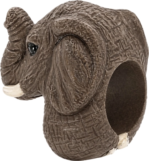 Gedetailleerd uiterlijk van de olifant