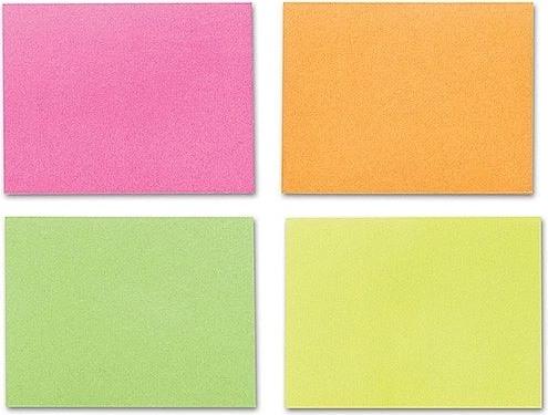 Vier opvallende neonkleuren voor maximale zichtbaarheid