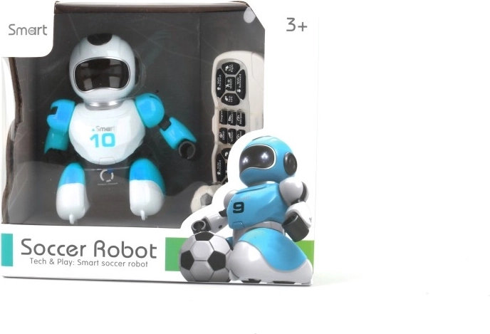 Robotvoetballer met infraroodbediening