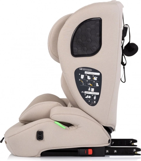 Eenvoudige installatie ISOFIX + Top Tether