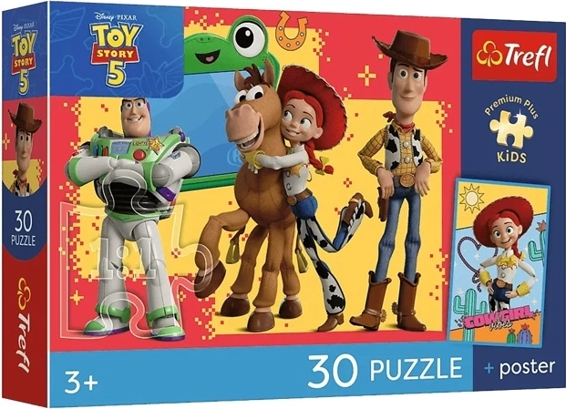Puzzel Premium Plus Kids Toy Story – Toy Story-verhaal 30 stukjes