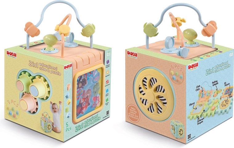 2-in-1: kubus én interactieve puzzelbasis