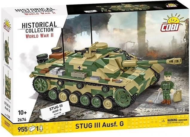 COBI bouwset StuG III Ausf. G – 955 onderdelen