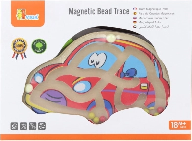 Magnetische doolhof Auto