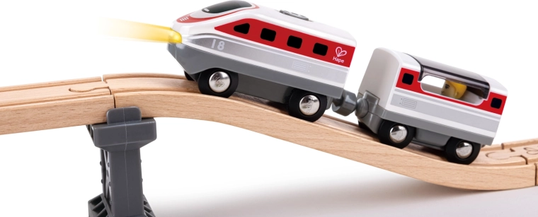 Voor houten spoorbanen