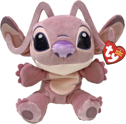 Ty Disney Stitch – pluchen figuur Angel 15 cm - 1 stuk