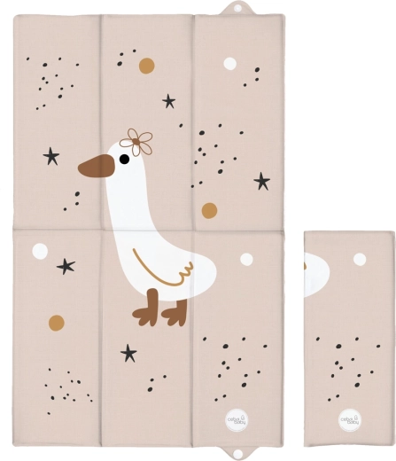 Ceba Baby reisverschoonmat Basic Star Duck 80 × 50 cm