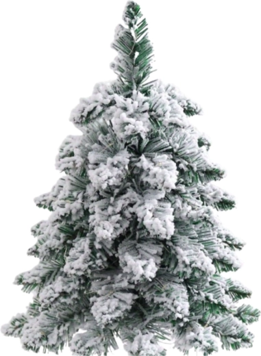 Realistisch besneeuwde takken