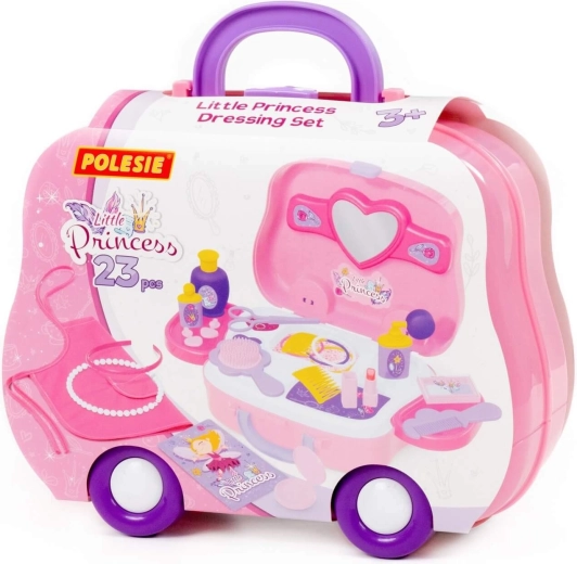 Rolkoffertje voor kleine prinsessen