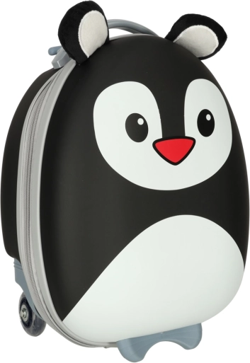Kinderreis koffer op wieltjes – handbagage – Pinguïn