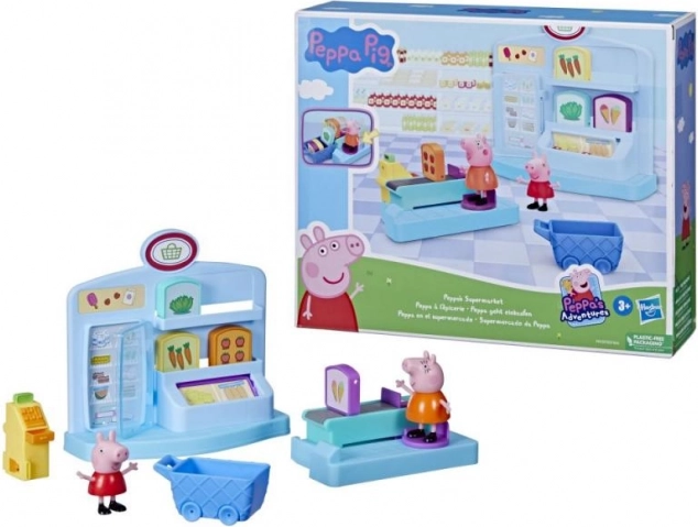 Supermarkt PEPPA PIG – speelsset met figuurtjes