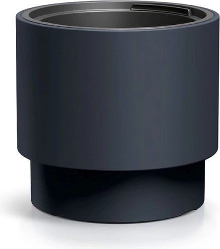 Bloempot met inzetstuk 29,8 cm, antraciet
