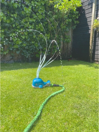 Verfrissend plezier in de tuin