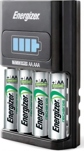 Snellader ENERGIZER 1 Hour met 4× AA 2300 mAh