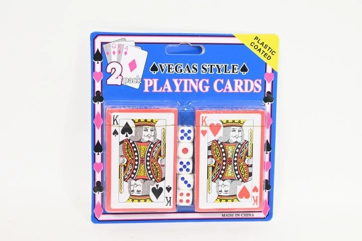 Universele spelset: 2 kaartspellen en dobbelstenen