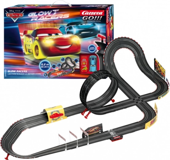 Carrera GO Disney Cars Glow racebaan 6,2 m