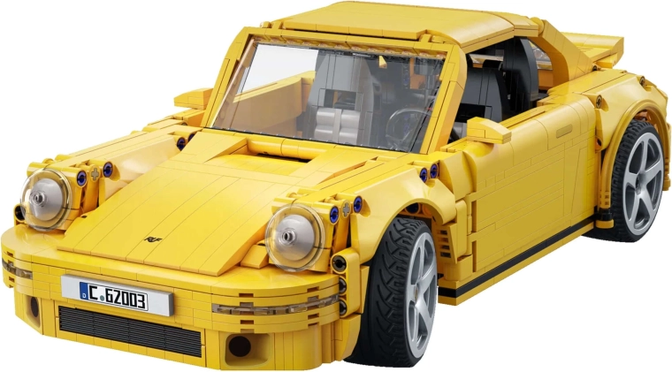 Iconisch design van de RUF CTR Yellowbird op schaal 1:12