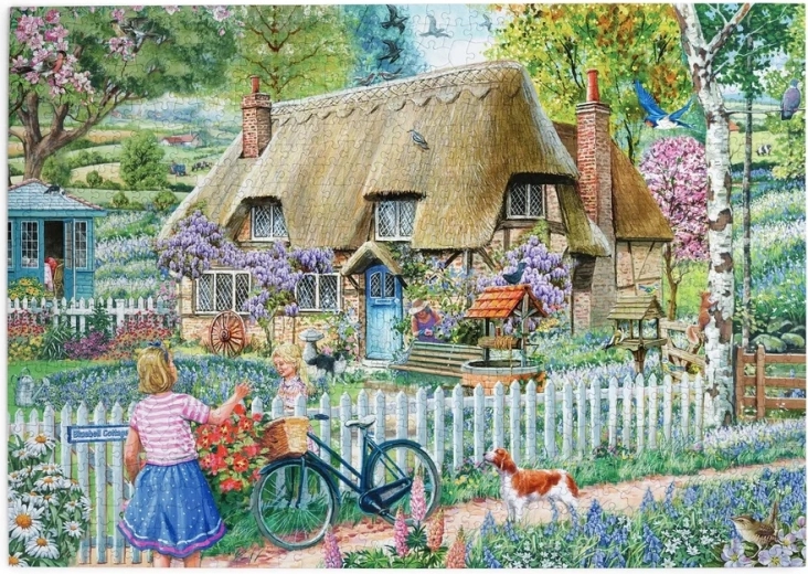 House of Puzzles-puzzel Het klokkenhuisje, 1000 stukjes
