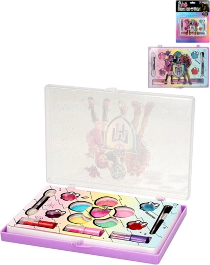 Monster High cosmeticaset voor kinderen – oogschaduw, lipsticks en lipgloss