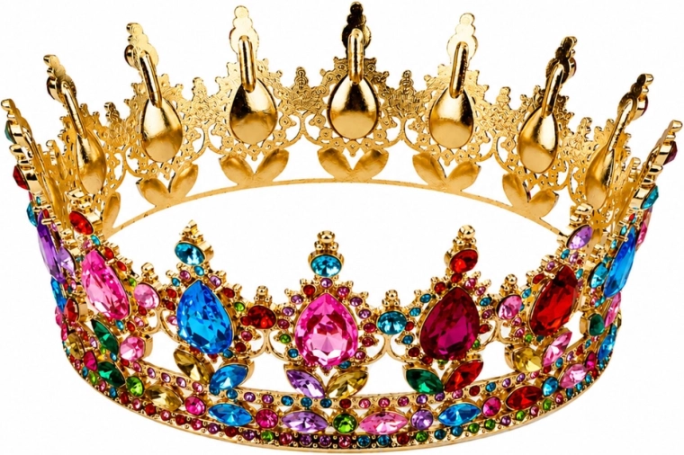 Elegante metalen uitvoering in goudkleur