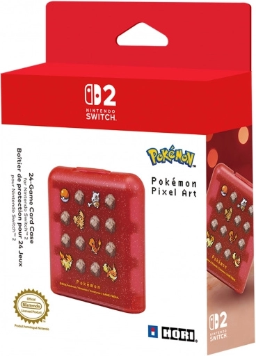HORI-hoesje voor 24 Pokémon Pixel Red-gamekaarten voor Nintendo Switch 2