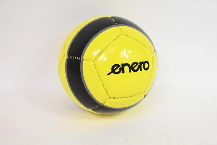 Mini voetbal Enero geel maat 1