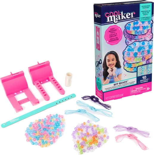 Spin Master Cool Maker BFF Beads set voor het maken van vriendschapsarmbandjes