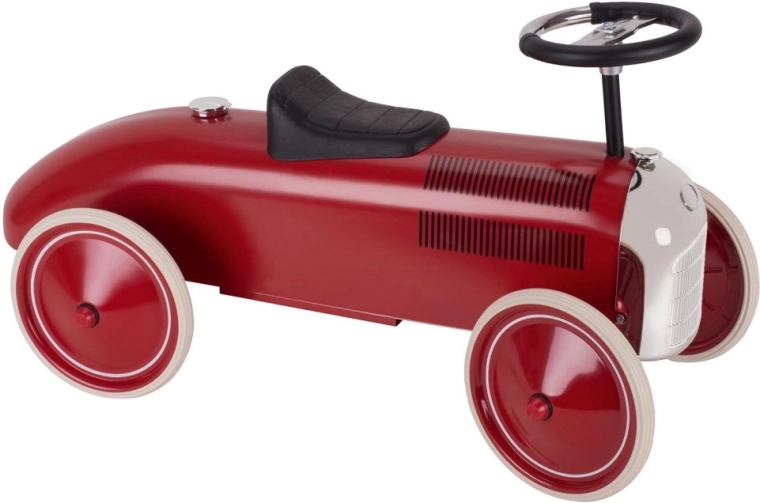 Goki Vintage loopfiets donkerrood