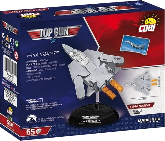 Cobi Top Gun F-14A Tomcat vliegtuigbouwset 1:300