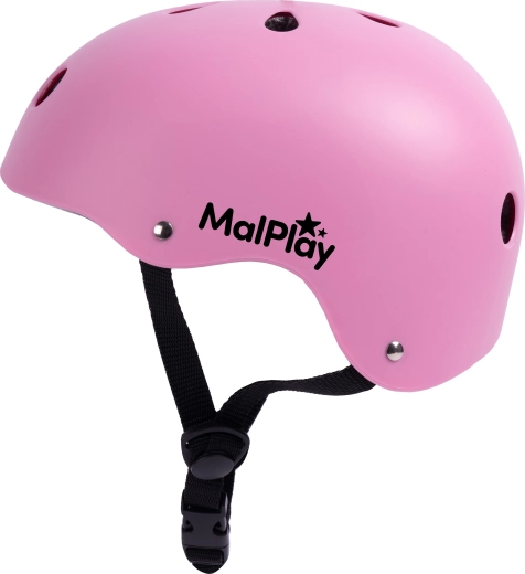 kinderfietshelm SafeKiddo roze (S, 48–54 cm)