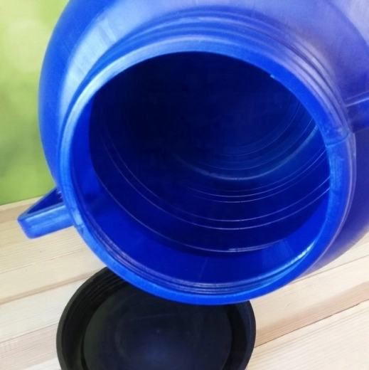 Brede hals voor eenvoudig vullen en reinigen