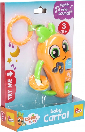 Speelgoed worteltje met effecten 16 cm CAROTINA