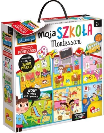 Montessori spel Mijn school
